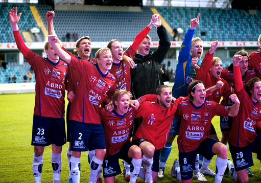 Örgryte, jubel, glädje
