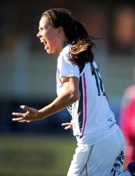 Sara Björk Gunnarsdottir, glädje, jubel