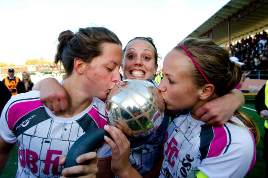 Lina Nilsson, Emma Wilhelmsson, Malin Levenstad, LDB Malmö