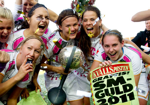 Elena Sadiku, Katrine Veja, Sara Björk Gunnarsdottir,