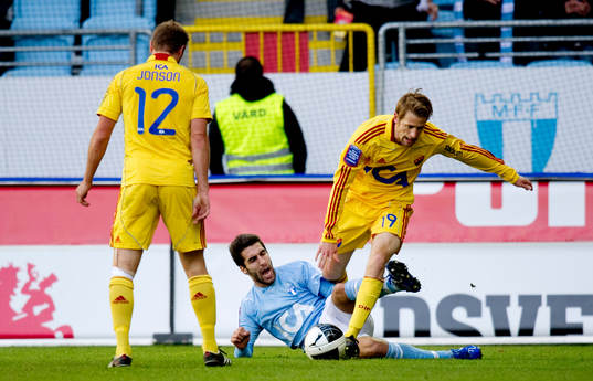 Fotboll, allsvenskan, omspel
