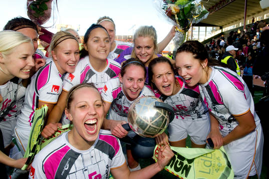 Emma Wilhelmsson, Elena Sadiku, Manon Melis, LDB Malmö