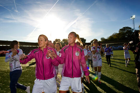 Therese Sjögran, Caroline Seger, LDB Malmö får inga