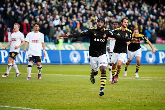 Martin Mutumba, AIK, jubel