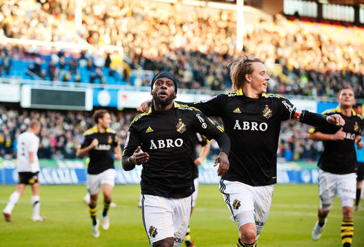 Martin Mutumba, AIK, jubel