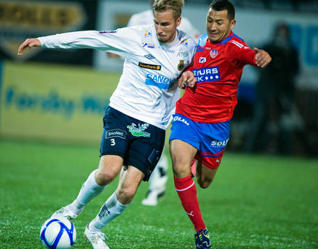 Daniel Theorin, Gefle och Rachid Bouaouzan, Helsingborg