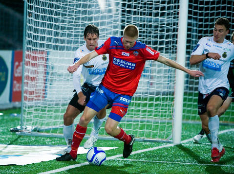 Mikael Dahlberg, Gefle och Markus Holgersson, Helsingborg