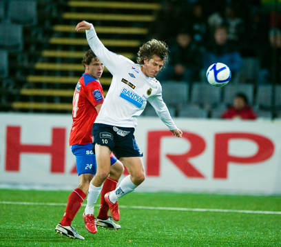 Erlend Hanstveit,  Helsingborg och Jakob Orlov, Gefle