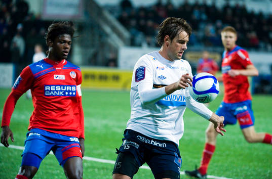 Joseph Baffo, Helsingborg och Mikael Dahlberg, Gefle