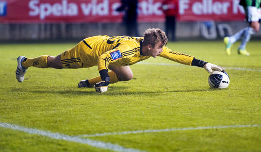 Erik Dahlin, målvakt