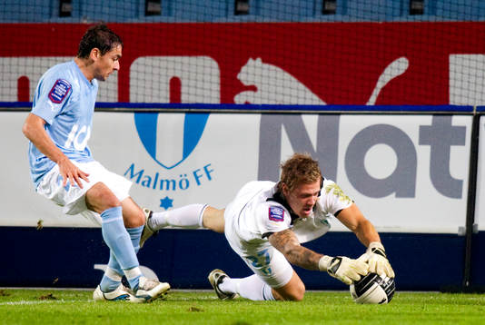 Johan Dahlin, mälvakt, Malmö FF