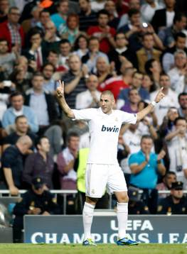 Karim Benzema, Madrid (Jubel)