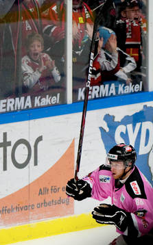 Linus Klasen, Malmö, jubel, 1-0