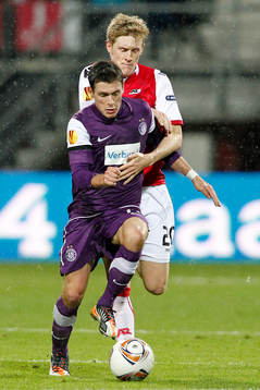 Zlatko Junuzovic, Austria Wien och Rasmus Elm, AZ
