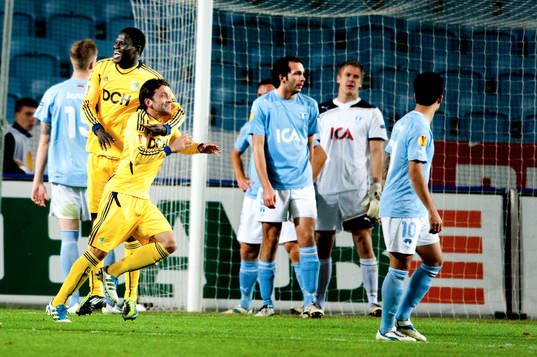 Metalist, jubel, Malmö FF, depp