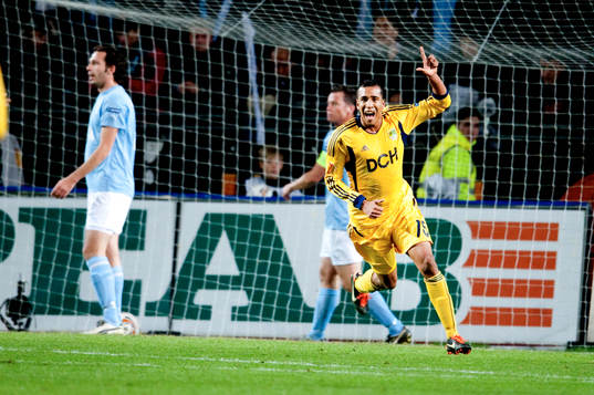 Fininho, Metalist, jubel, 1-2