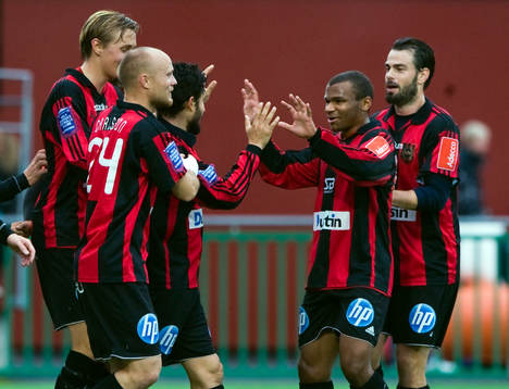 Pablo Pinones Arce, (1-0 och 2-0) och Serge-Junior