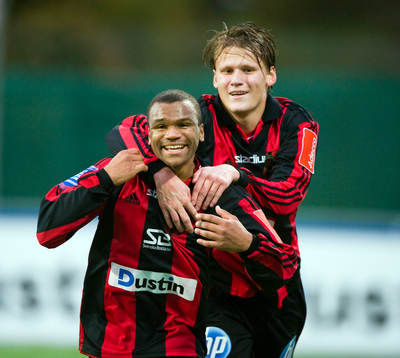Victor Söderström och Serge-Junior Martinsson Ngouali,