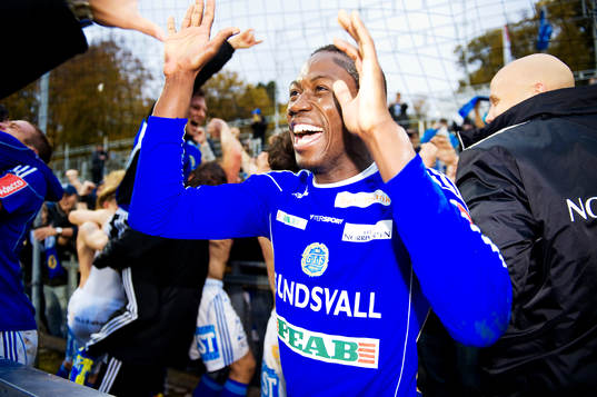Pa Amat Dibba, Sundsvall klara för Allsvenskan, jubel,