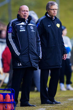Sören Åkeby, tränare, Sundsvall, Hans Lindbom, tränare,