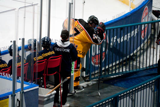 Jan Sandström, Luleå lämnar matchen