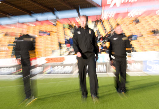 Martin Ingvarsson, domare,  sista matchen