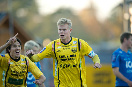 David Löfquist, Mjällby, jubel