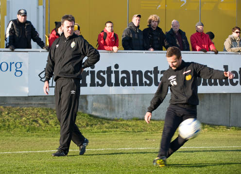Martin Ingvarsson, domare, sista matchen