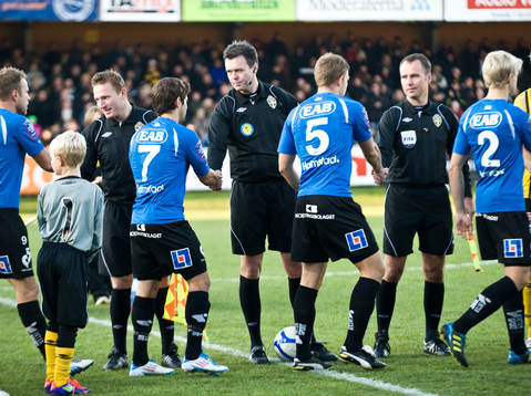 Martin Ingvarsson, domare, Peter Martinsson och