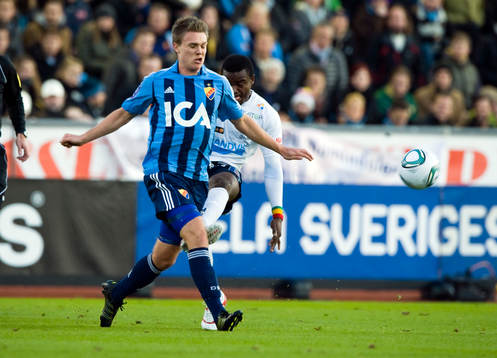 Nikolaj Agger, Djurgården och Zakaria Abdullai, Gefle