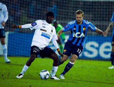 Yussif Chibsah, Gefle och Mattias Jonson, Djurgården som