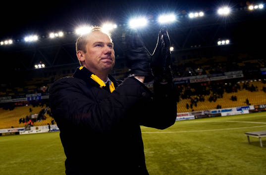 Magnus Haglund, tränare, jubel