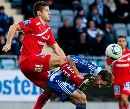 David Wiklander, Norrköping, Tobias Hysén IFK Göteborg