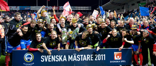 SM-guld, Svenska Mästare 2011, pokal,  jubel, glädje