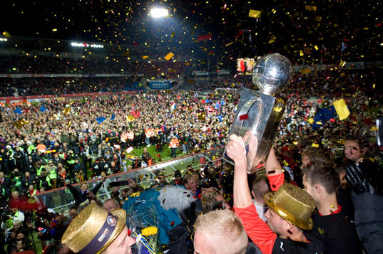 SM-guld, Svenska Mästare 2011, pokal,  jubel, glädje