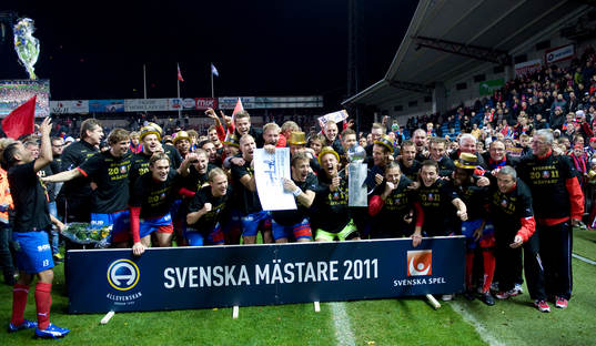 SM-guld, Svenska Mästare 2011, pokal,  jubel, glädje