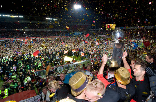 SM-guld, Svenska Mästare 2011, pokal,  jubel, glädje