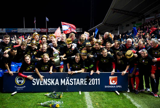 SM-Guld, Svenska mästare 2011, glädje, jubel, pokal