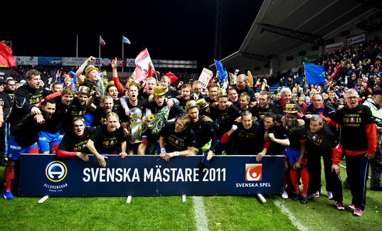 SM-Guld, Svenska mästare 2011, glädje, jubel, pokal
