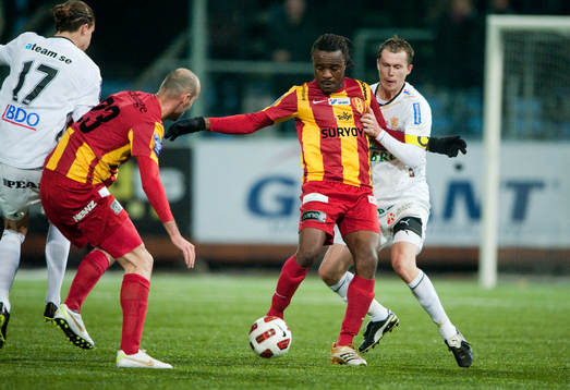 Peter Ijeh, Syrianska och Fredrik Lundgren, GAIS