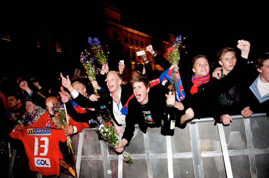 SM-guld, Svenska Mästare 2011, pokal,  jubel, glädje
