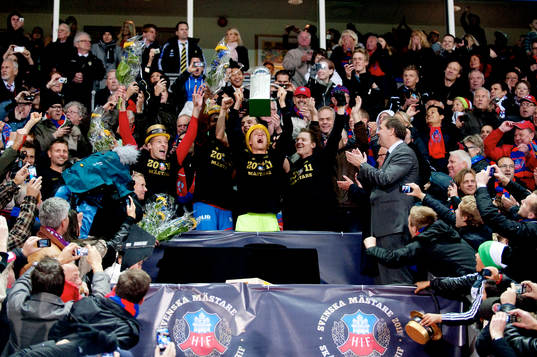 SM-guld, Svenska Mästare 2011, pokal,  jubel, glädje