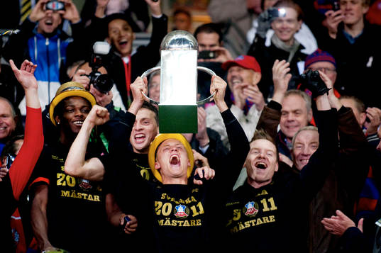 SM-guld, Svenska Mästare 2011, pokal,  jubel, glädje