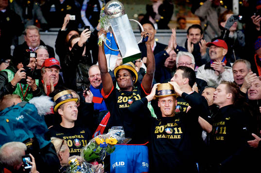 SM-guld, Svenska Mästare 2011, pokal,  jubel, glädje
