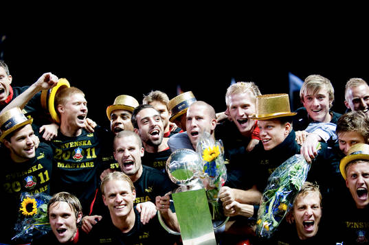 SM-guld, Svenska Mästare 2011, pokal,  jubel, glädje
