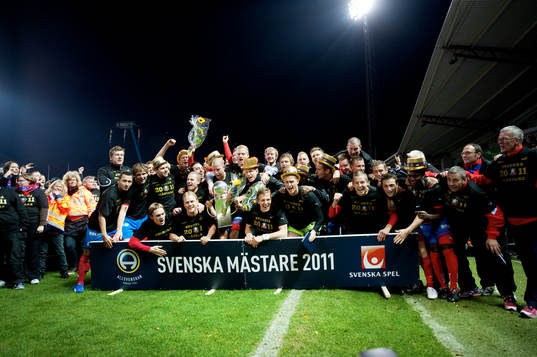 SM-guld, Svenska Mästare 2011, pokal,  jubel, glädje