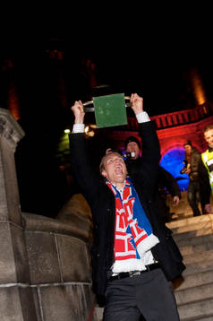 SM-guld, Svenska Mästare 2011, pokal,  jubel, glädje