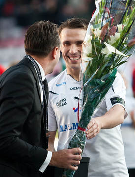 Fredrik Nordback avtackas