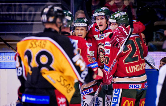 Magnus Kahnberg, Frölunda, jubel