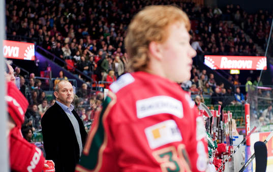 Kent Johansson, tränare, Frederik Andersen, målvakt,